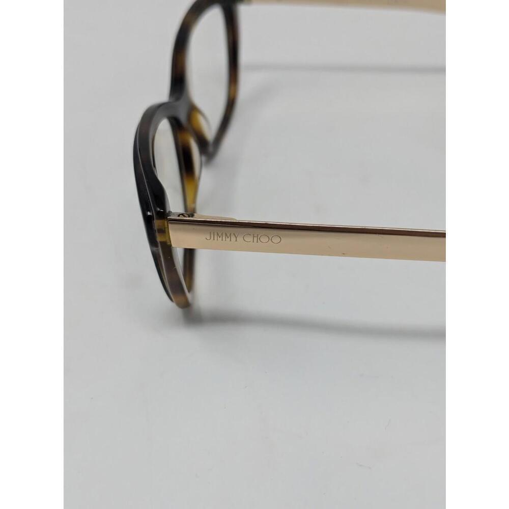 Jimmy Choo Eyeglasses Sunglasses Frames Only JC126 19W 140 Brown Tortoise - Picture 4 of 9